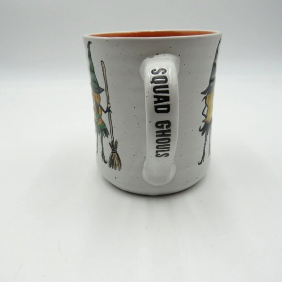 Squad Ghouls Coffee Mug Halloween Themed Ceramic Cup Witch Illustrations - Picture 5 of 8